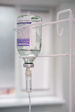 Капельница с лекарством